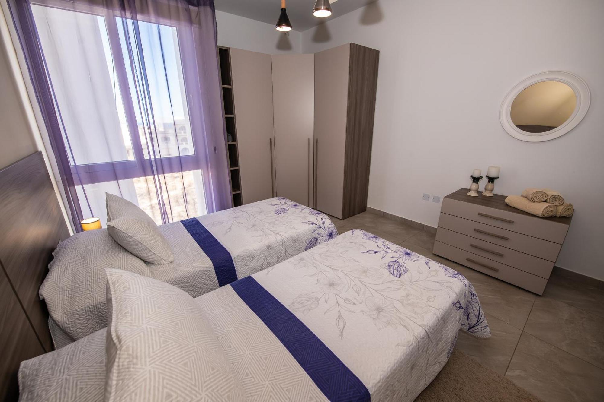 Clifftop Modern Apartment Mellieha Exterior foto
