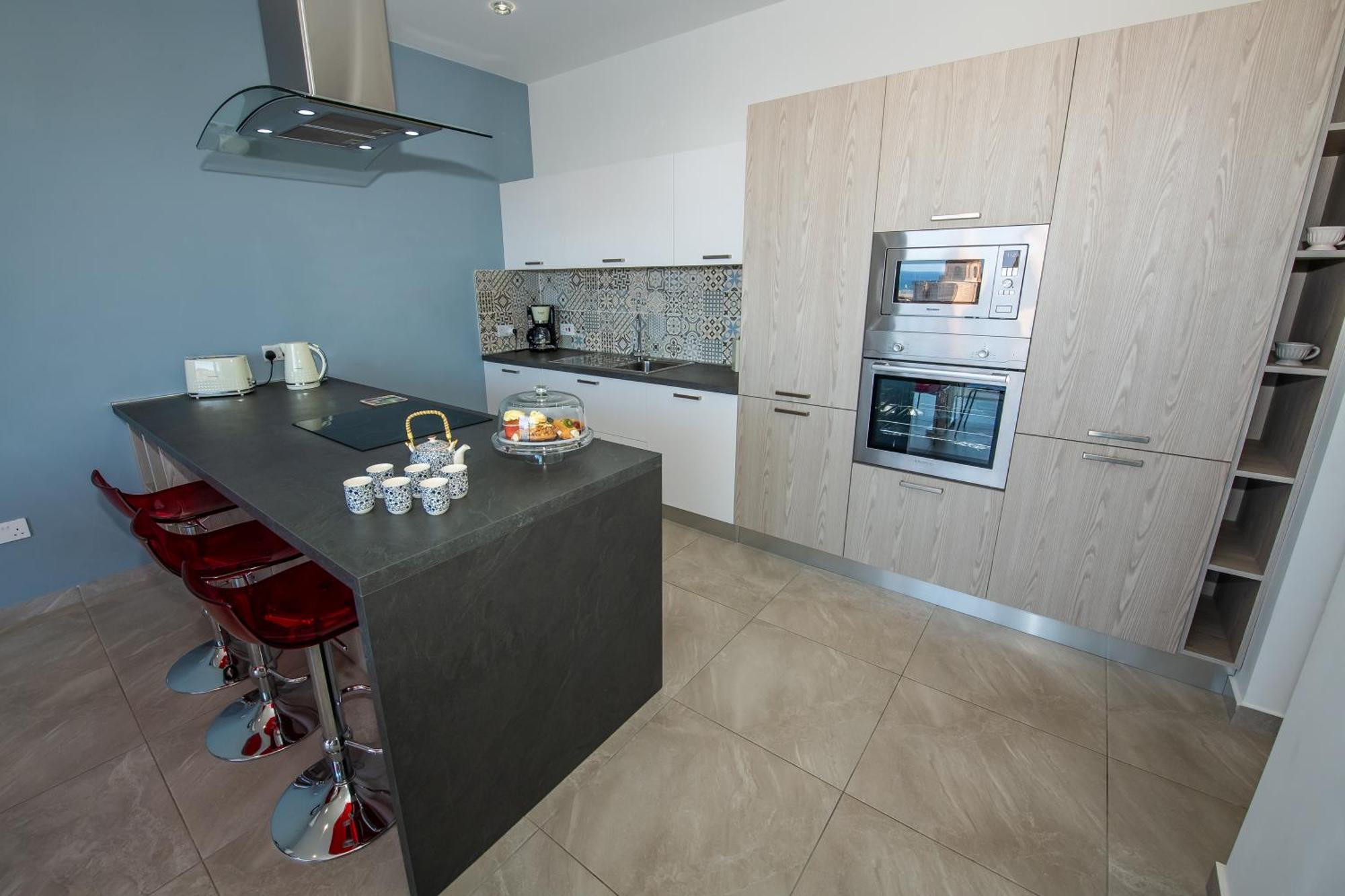 Clifftop Modern Apartment Mellieha Exterior foto